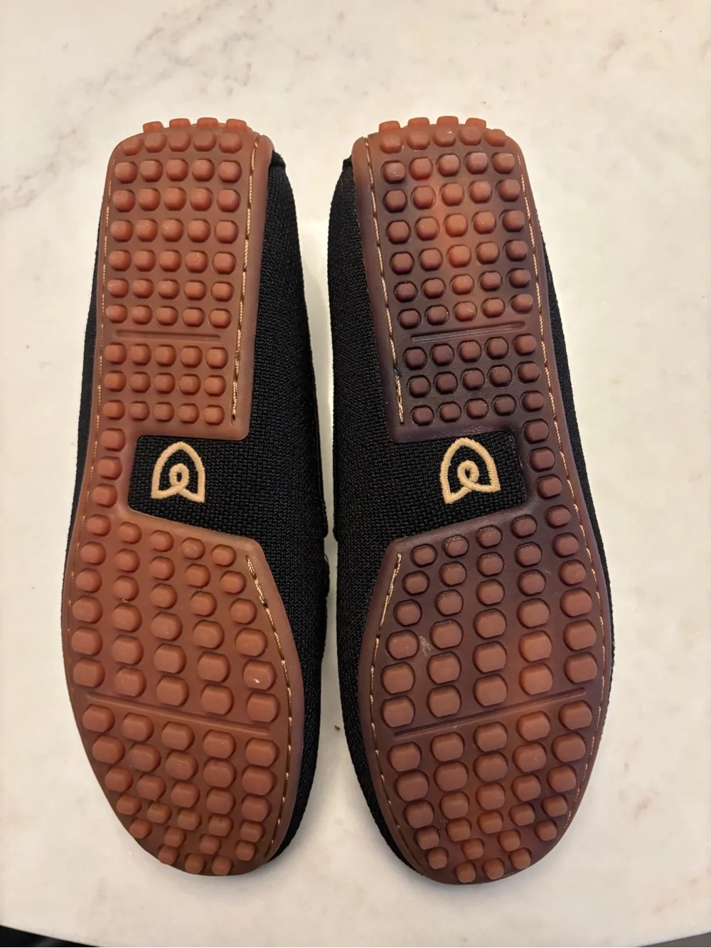 Rothy's Black Loafers with Silver Horsebit